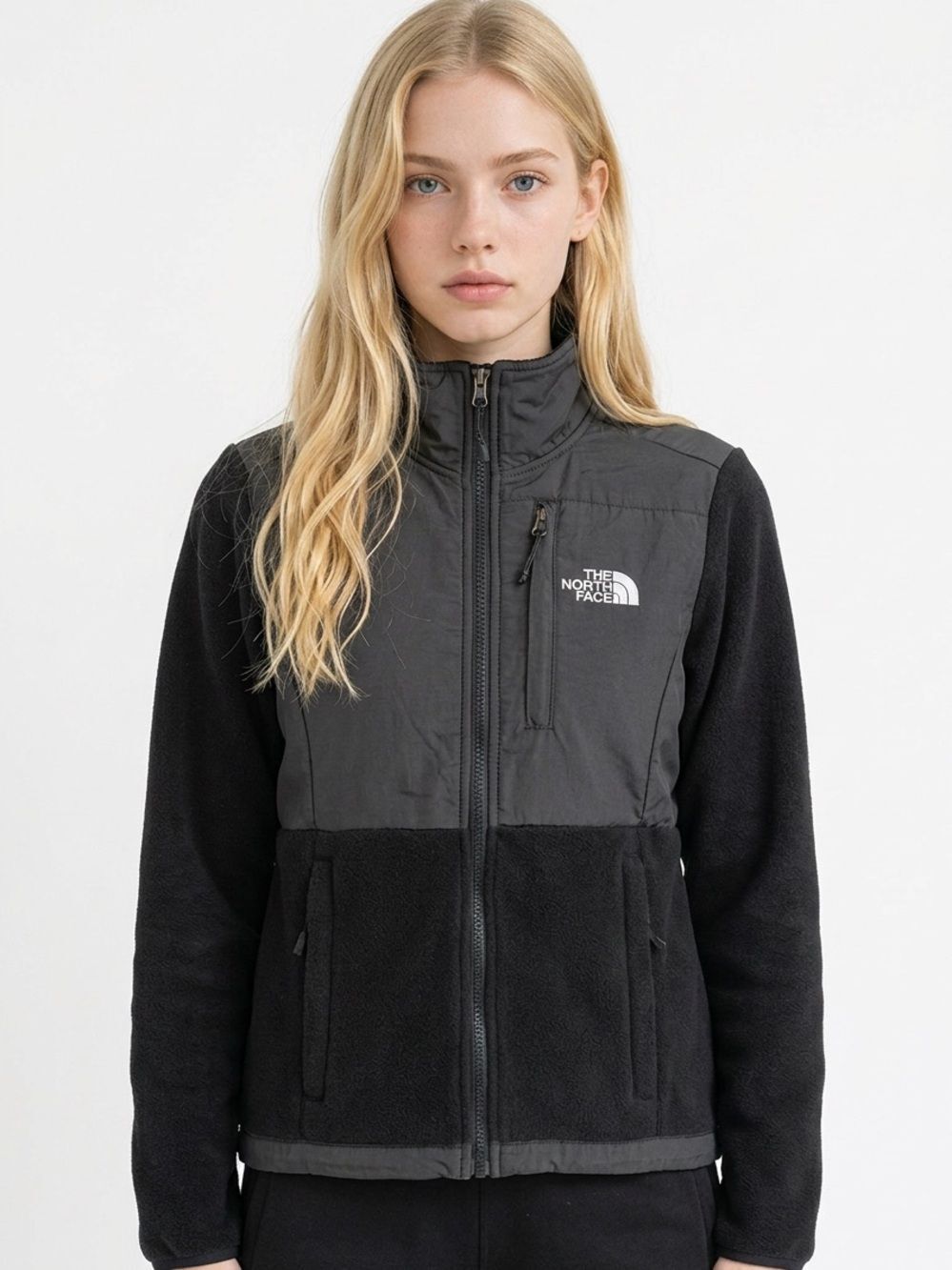 THE NORTH FACE | Black DenaliāJacket Zip Size XS